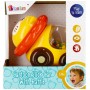 BAM BAM Baby Lev na kolečkách chrastítko zvířátko pro miminko plast