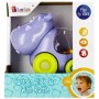 BAM BAM Baby Hroch na kolečkách chrastítko zvířátko pro miminko plast