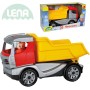 LENA Truckies sklápěč 22cm set baby autíčko + panáček 01620 plast