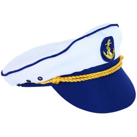 KARNEVAL Čepice námořní kapitán *KARNEVALOVÝ DOPLNĚK*