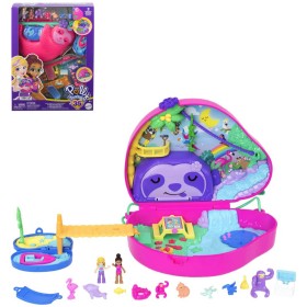MATTEL Polly Pocket Pidi Pocketková kabelka Rodina lenochodů