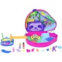 MATTEL Polly Pocket Pidi Pocketková kabelka Rodina lenochodů