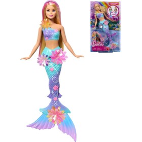 MATTEL BRB Barbie kouzelná květinová mořská víla panenka blondýnka