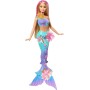 MATTEL BRB Barbie kouzelná květinová mořská víla panenka blondýnka
