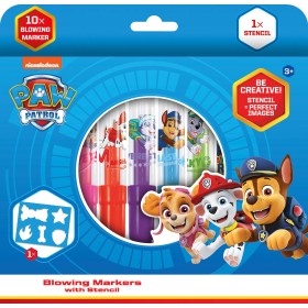 JIRI MODELS Foukací fixy 10+1 Tlapková Patrola (Paw Patrol)