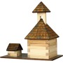 WALACHIA Zvonice a studna W09 Hobby Kit DŘEVĚNÁ STAVEBNICE