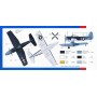 SMĚR Model letadlo Curtiss SC1 Seahawk 1:72 (stavebnice letadla)
