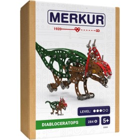 MERKUR F010 Dinosauři: Diabloceratops 284 dílků *KOVOVÁ STAVEBNICE*