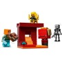 LEGO MINECRAFT Lávová bitva v Netheru 21266 STAVEBNICE