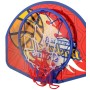 Koš basketbalový trikolora set s míčem a pumpičkou košíková