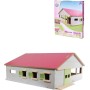 KIDS GLOBE Stáj pro koně 62x56cm DŘEVĚNÁ STAVEBNICE