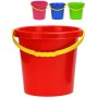 Baby kbelík 17cm kyblíček plastový žluté ouško 4 barvy