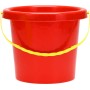 Kbelík 20cm baby kyblíček plastový žluté ouško 3 barvy