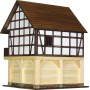 WALACHIA Hrázděný špýchar W37 Hobby Kit DŘEVĚNÁ STAVEBNICE