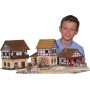 WALACHIA Hrázděný vodní mlýn W39 Hobby Kit DŘEVĚNÁ STAVEBNICE