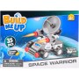 Stavebnice BuildMeUP Space Warrior 30-35 dílků 4 druhy plast