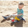LENA Truckies sklápěč 22cm set baby autíčko + panáček 01620 plast