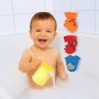 SIMBA Koupací baby sada do vany 3 zvířátka s přísavkou s hrníčkem do vody