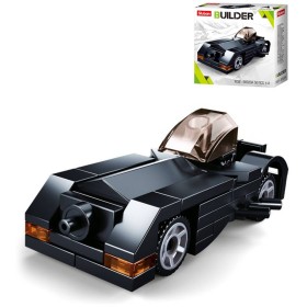 SLUBAN Builder Černý bourák auto 50 dílků STAVEBNICE