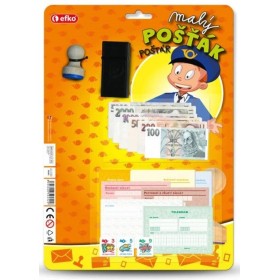 EFKO MALÝ POŠŤÁK na kartě *DĚTSKÉ PROFESE*