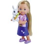 SIMBA Panenka Steffi + Evička Rabbit Family herní set se 2 králíky a doplňky