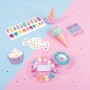 MAKE IT REAL Laky dětské na nehty set 2ks se zdobením Candy voňavé