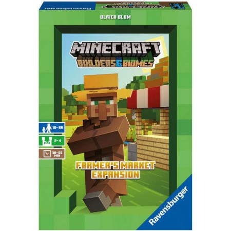 RAVENSBURGER Hra Minecraft Farmářský trh rozšíření Builders and Biomes