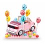 SLUBAN Mini Handcraft MiniQ Růžový kabriolet 245 dílků + 1 figurka STAVEBNICE