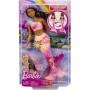 MATTEL BRB Panenka Barbie kouzelná květinová mořská víla tmavovláska