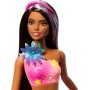 MATTEL BRB Panenka Barbie kouzelná květinová mořská víla tmavovláska