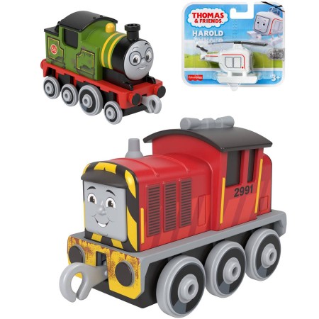 FISHER PRICE Baby Mašinka Tomáš malá kovová 80. výročí 7 druhů