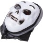 KARNEVAL Maska Halloween duch s šátkem 6 druhů *KARNEVALOVÝ DOPLNĚK*