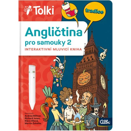 ALBI Tolki Kniha interaktivní Angličtina pro samouky 2