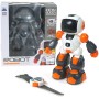RC Robot na vysílačku chodí tančí na baterie nahrávání REC Světlo Zvuk