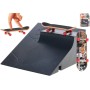 Skateboard prstový fingerboard kovový herní set s rampou