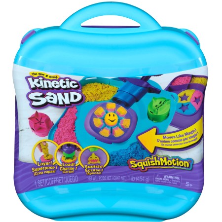 SPIN MASTER Kinetic Sand SquishMotion set kinetický písek s nástroji