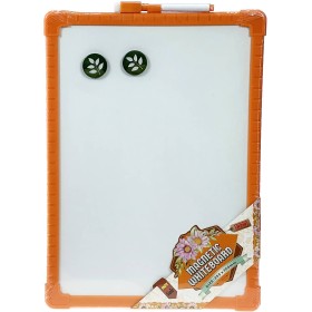 Tabule oboustranná stíratelná magnetická set s fixem a 2 magnety