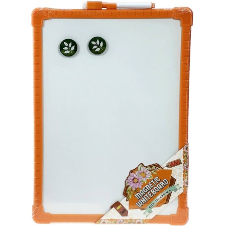 Tabule oboustranná stíratelná magnetická set s fixem a 2 magnety
