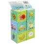 Kostky soft měkké obrázkové 7cm do vany do vody set 6 kusů v sáčku
