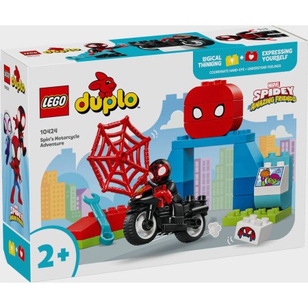 LEGO DUPLO Spin a dobrodružství na motorce 10424 STAVEBNICE