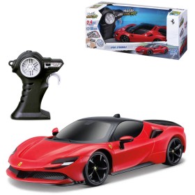MAISTO RC Auto Ferrari SF90 Stradale na vysílačku 2,4GHz na baterie 1:24