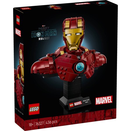 LEGO MARVEL Busta Iron Man MK4 76327 STAVEBNICE