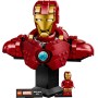 LEGO MARVEL Busta Iron Man MK4 76327 STAVEBNICE
