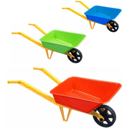 MAĎ Kolečko (kolečka) 70cm dětské klasické plastové na písek 3 barvy