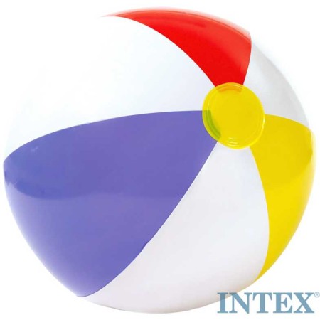 INTEX Míč nafukovací plážový trojbarevný GLOSSY 51cm 59020