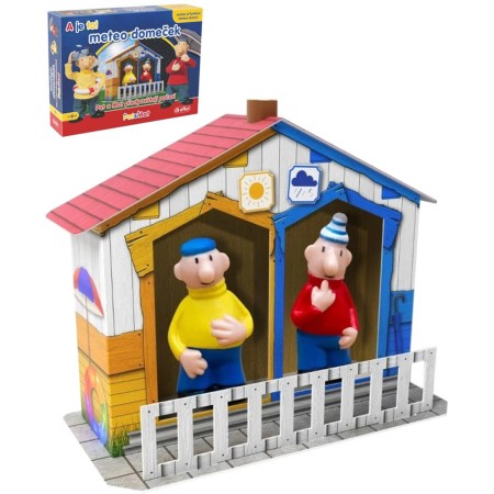 EFKO Meteo domeček Pat a Mat dětská meteo stanice předpověď počasí