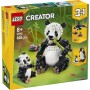 LEGO CREATOR Divoká zvířata: Pandí rodinka 3v1 31165 STAVEBNICE