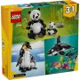 LEGO CREATOR Divoká zvířata: Pandí rodinka 3v1 31165 STAVEBNICE