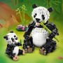 LEGO CREATOR Divoká zvířata: Pandí rodinka 3v1 31165 STAVEBNICE