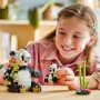 LEGO CREATOR Divoká zvířata: Pandí rodinka 3v1 31165 STAVEBNICE